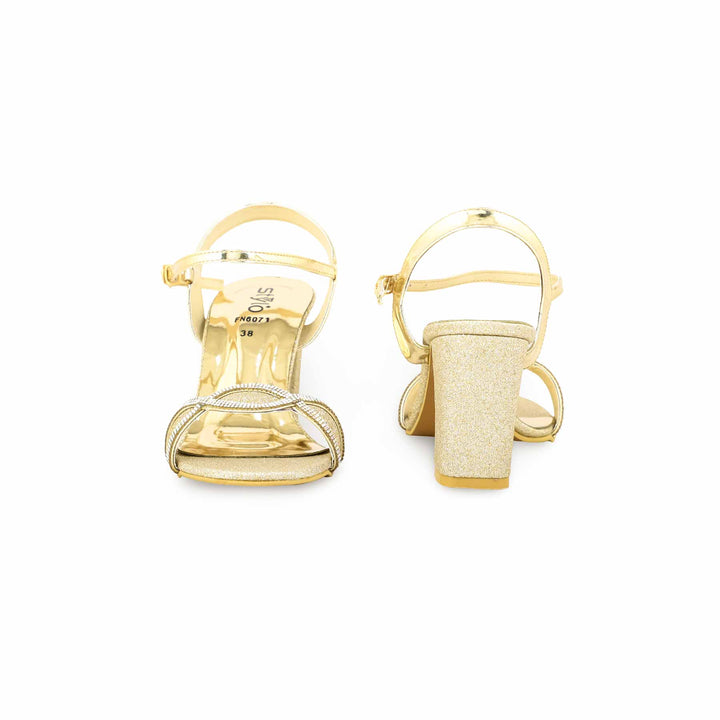 Golden Fancy Sandal FN6071