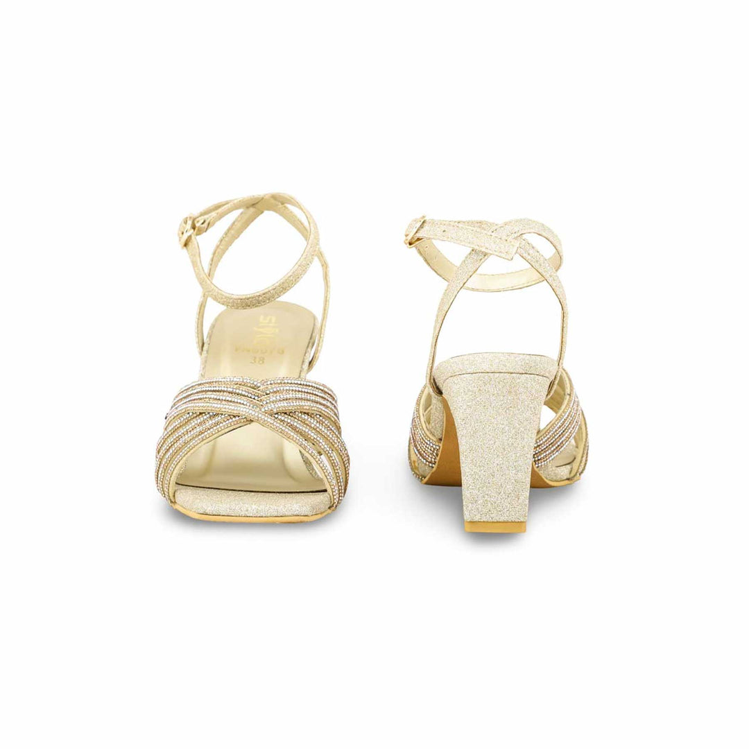 Golden Fancy Sandal FN6078