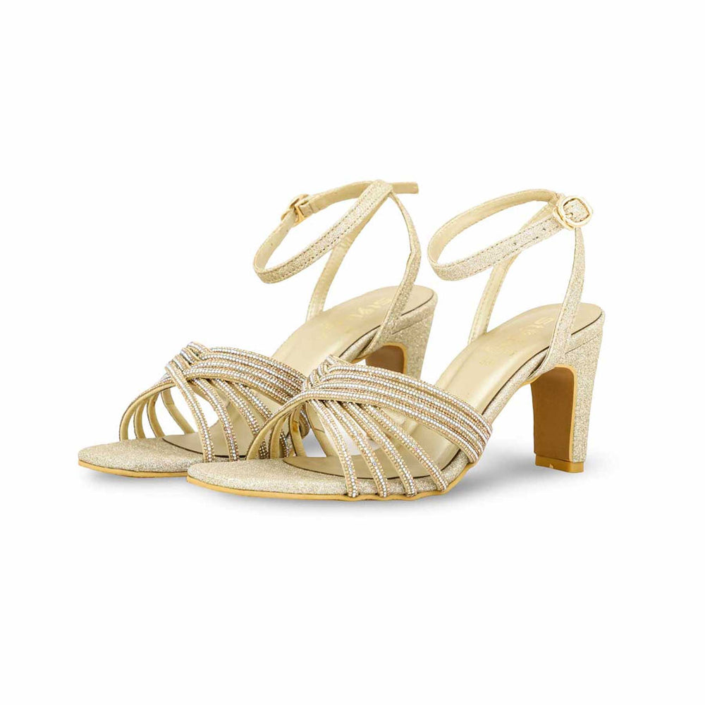 Golden Fancy Sandal FN6078
