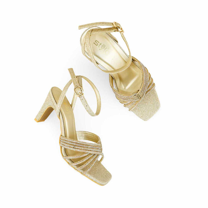 Golden Fancy Sandal FN6078
