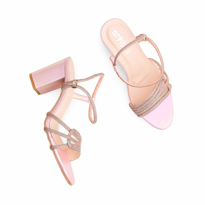 Peach Fancy Sandal FN6084