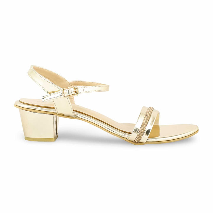 Golden Fancy Sandal FN6087