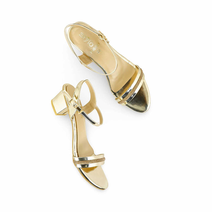 Golden Fancy Sandal FN6087