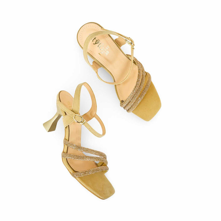 Golden Fancy Sandal FN6089