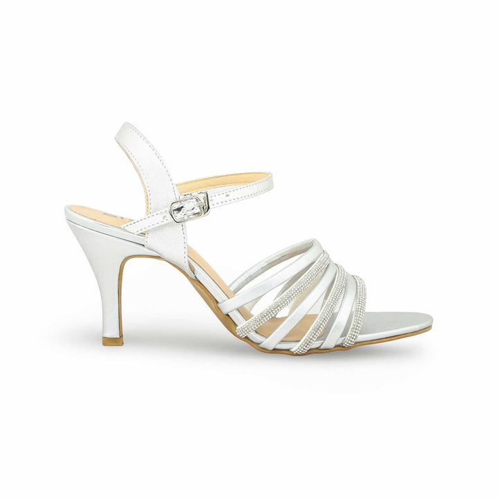 Silver Fancy Sandal FN6093
