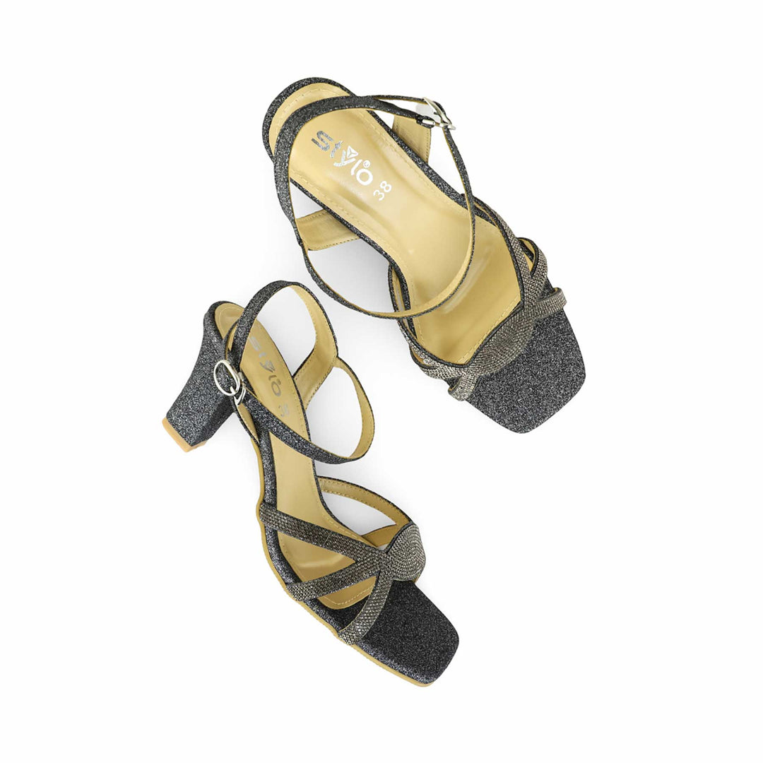 Grey Fancy Sandal FN6096