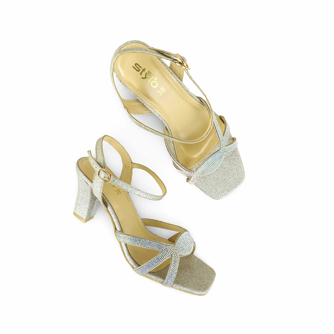 Golden Fancy Sandal FN6096
