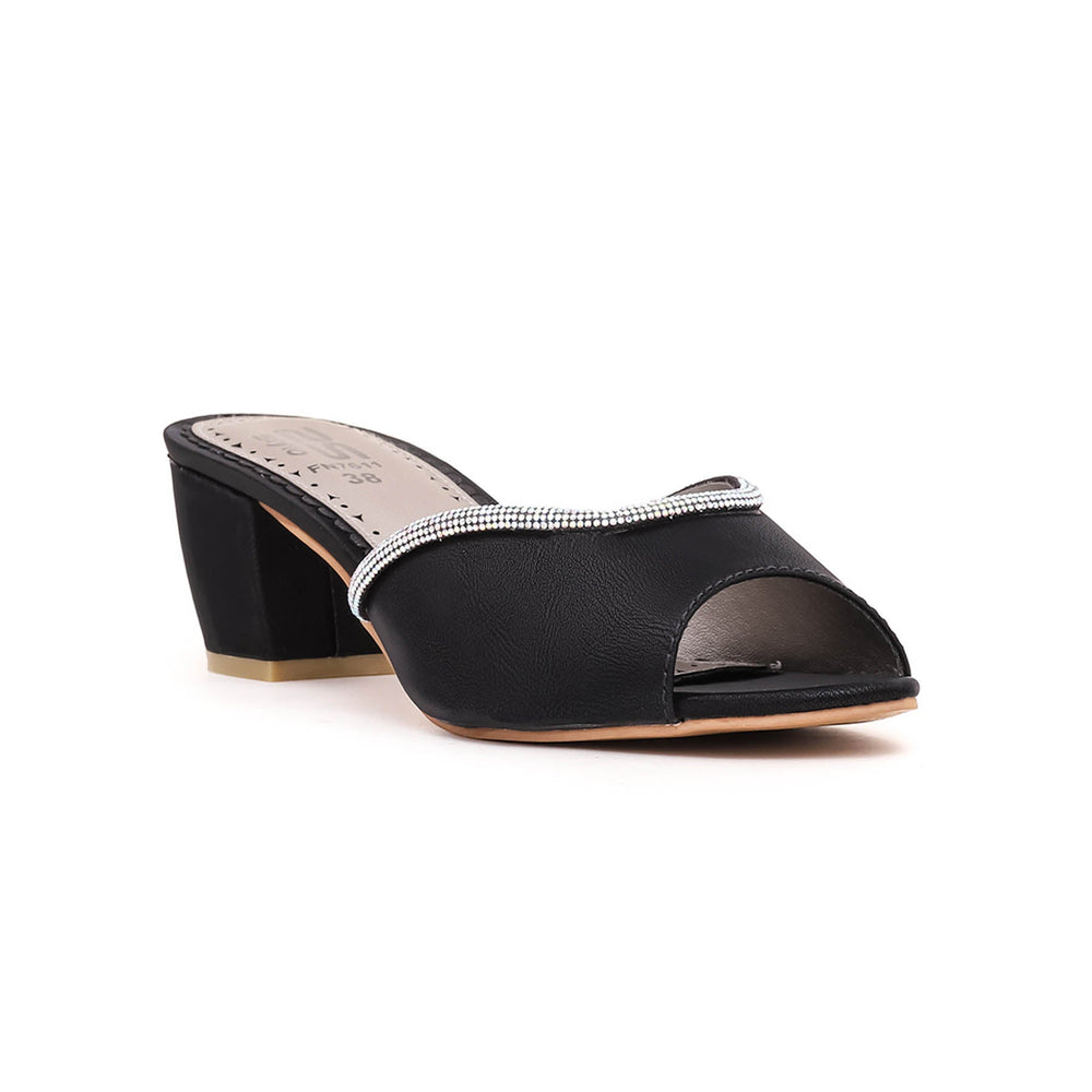 Black Fancy Slipper FN7611