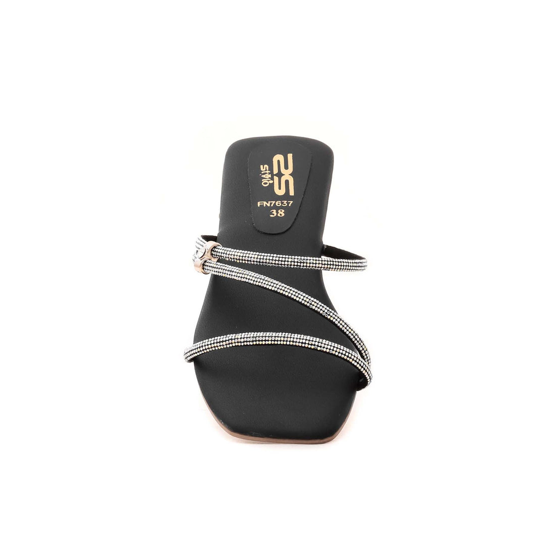 Black Fancy Slipper FN7637