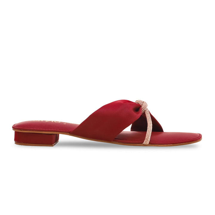 Maroon Fancy Chappals FN7691