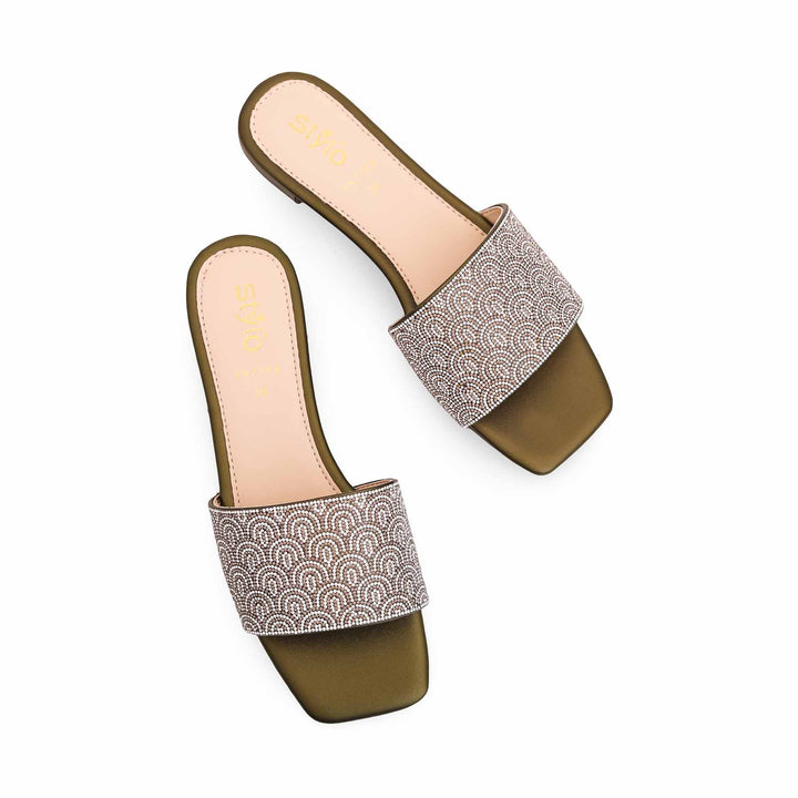 Olive Fancy Slipper FN7784