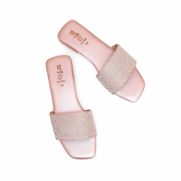 Peach Fancy Slipper FN7862