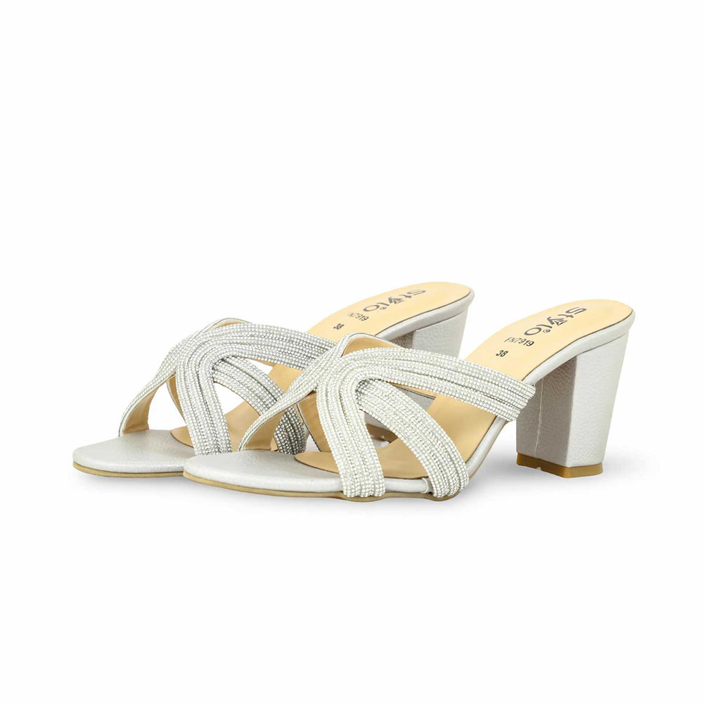 Silver Fancy Slipper FN7919