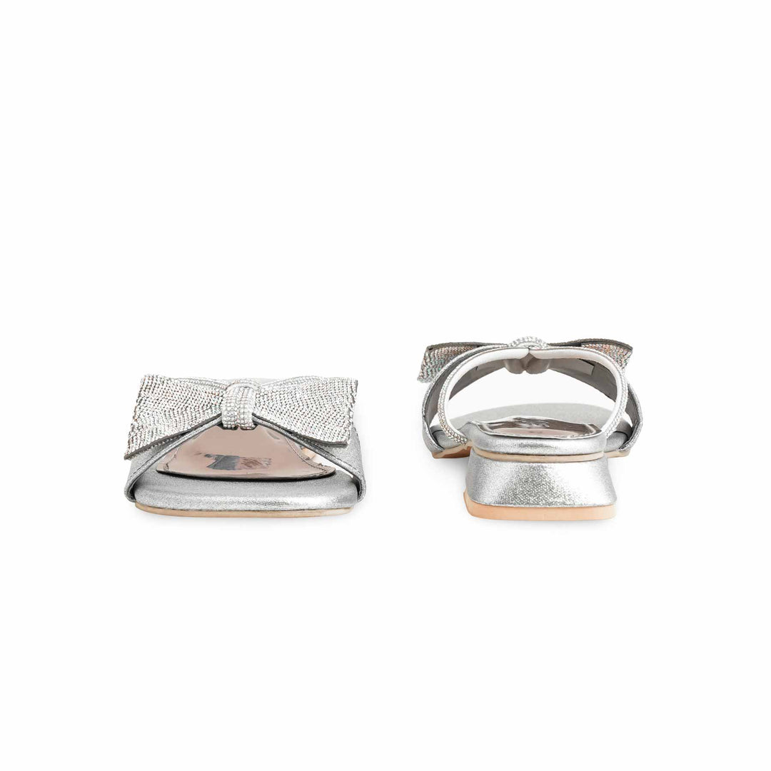 Grey Fancy Slipper For Ladies FN7947