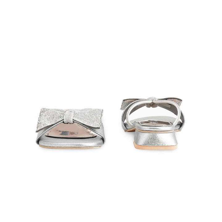 Grey Fancy Slipper For Ladies FN7947