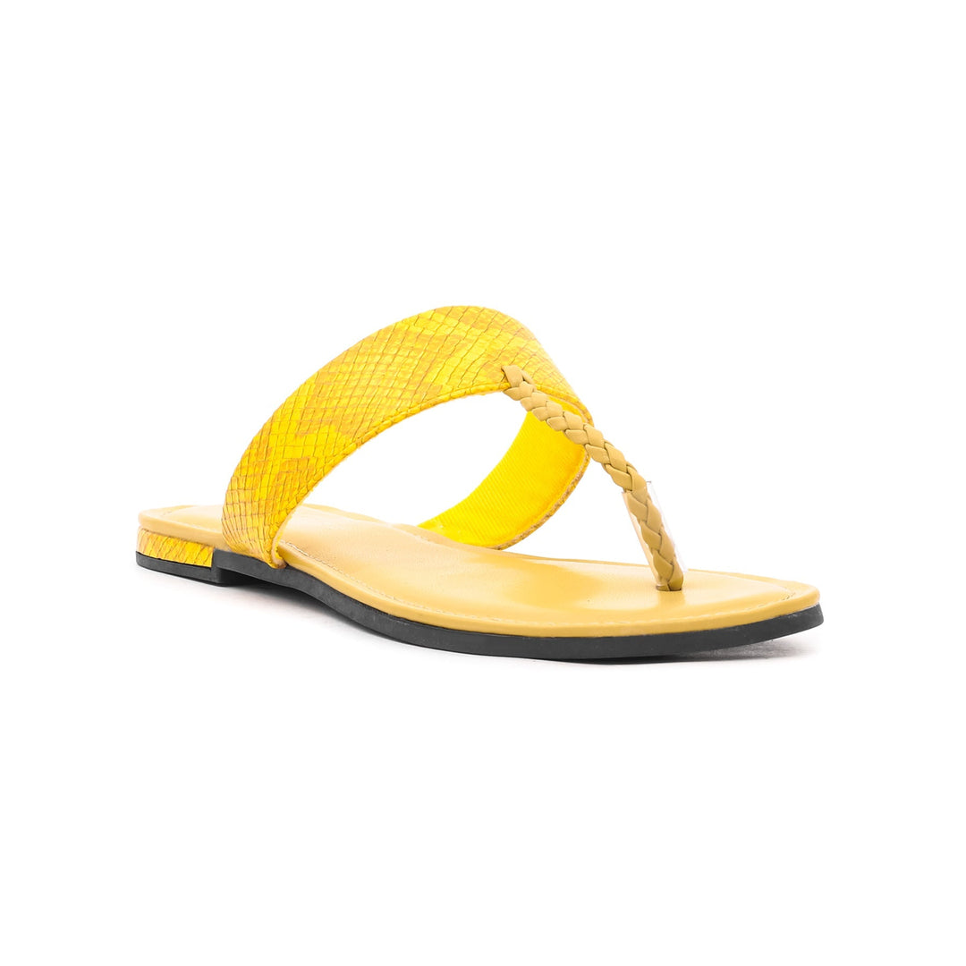 Yellow Formal Chappal FR0495