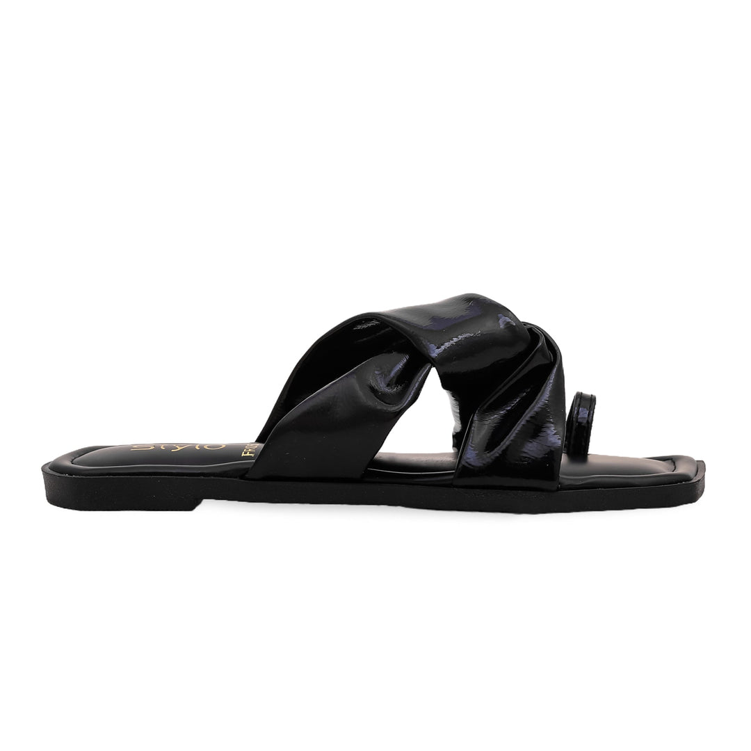 Black Formal Chappal FR0508