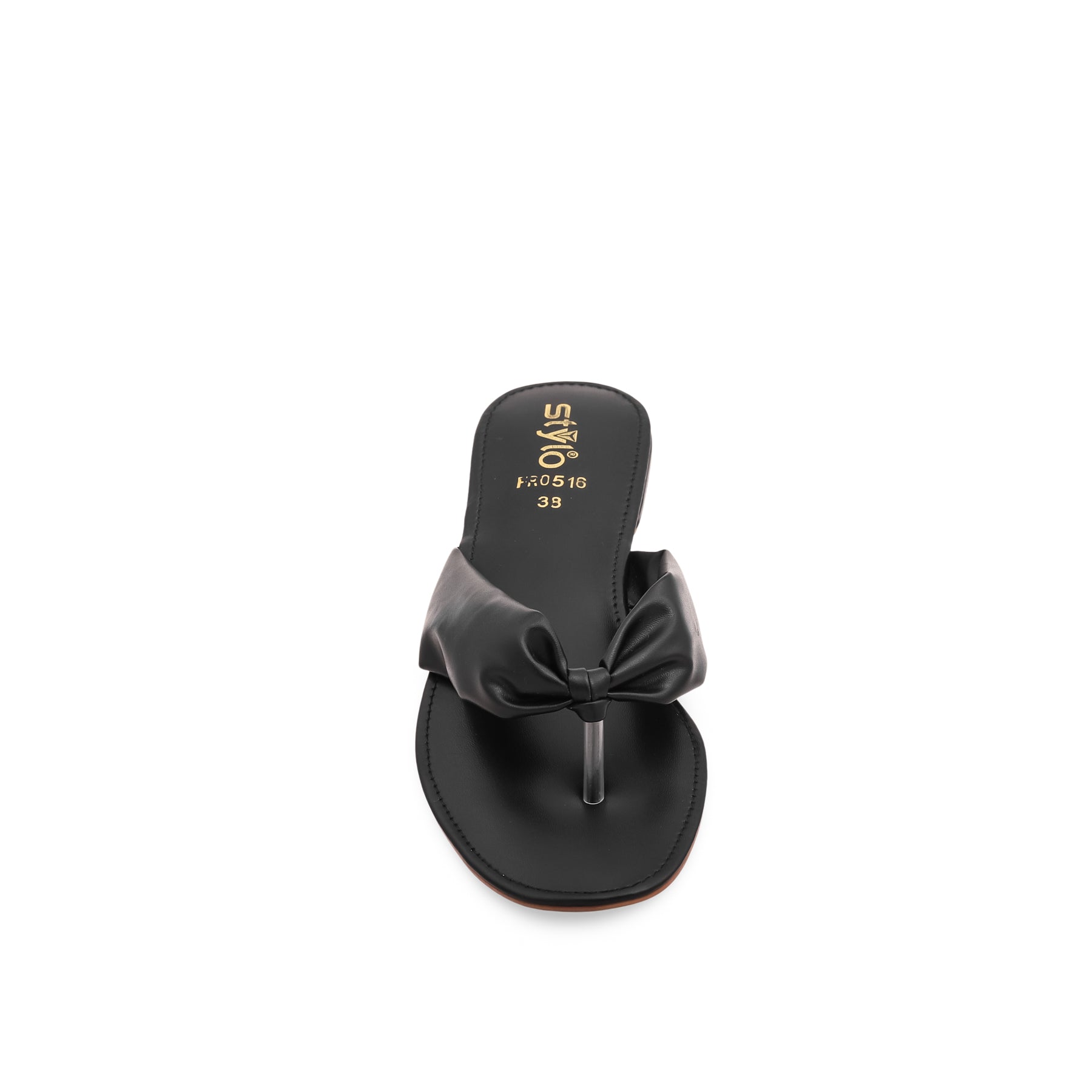 Black Formal Chappal FR0516