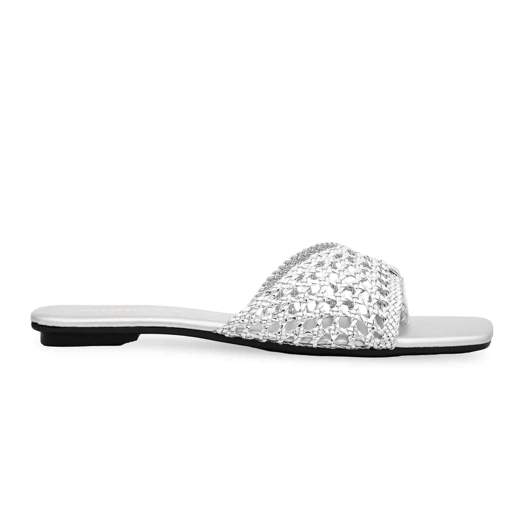 Silver Formal Chappal FR0526