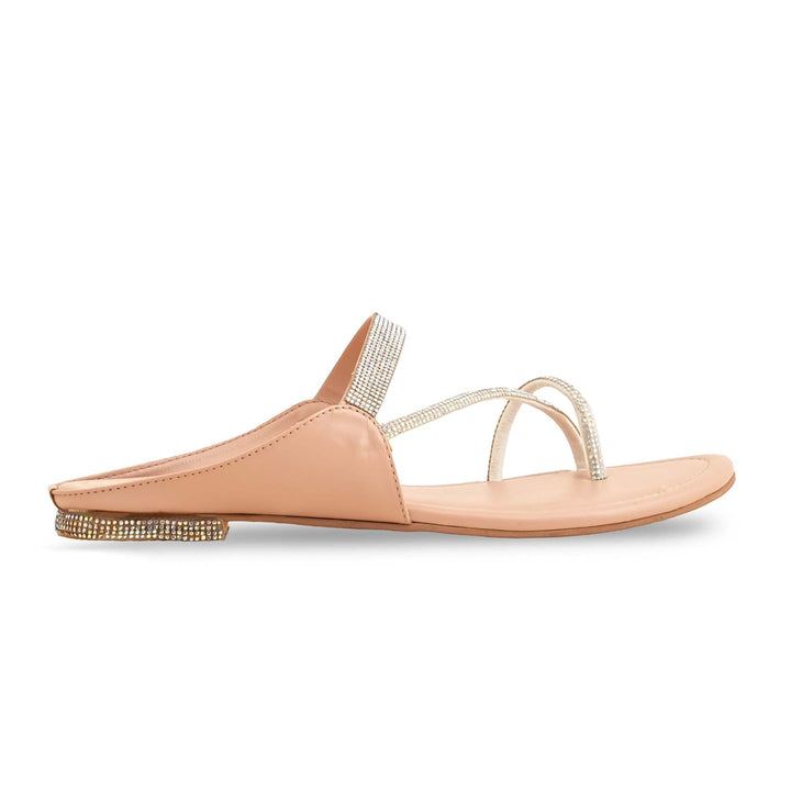 Pink Formal Chappal For Ladies FR0560