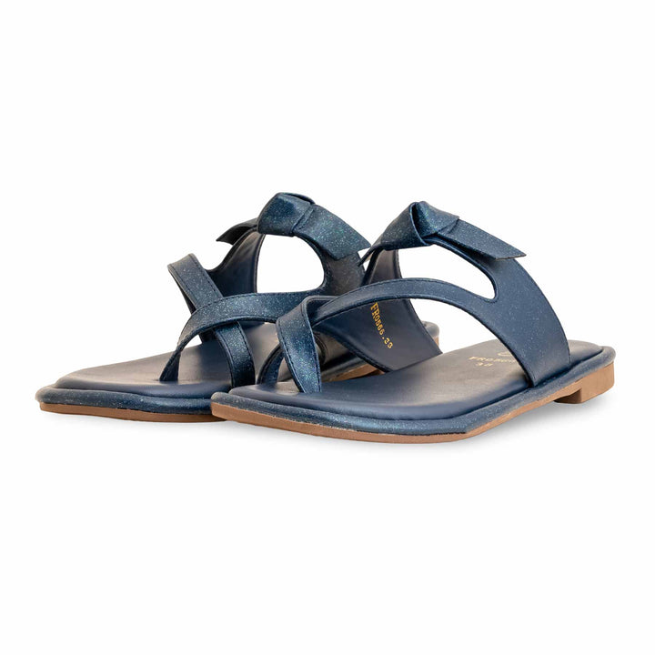 Blue Formal Chappal For Ladies FR0566