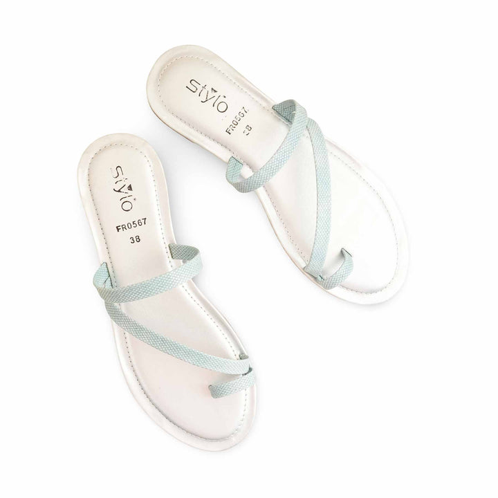 Sky Blue Formal Chappal FR0567