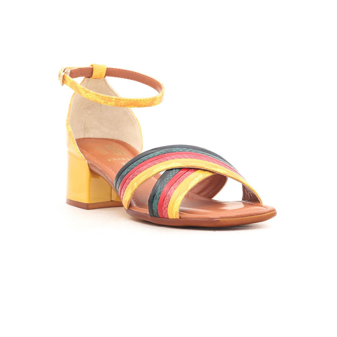 Yellow Formal Sandal FR4896