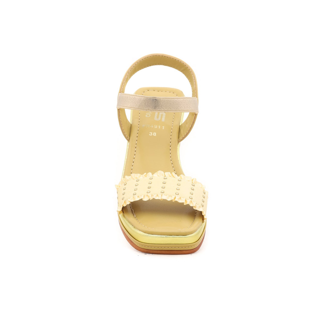 Yellow Formal Sandal FR4911