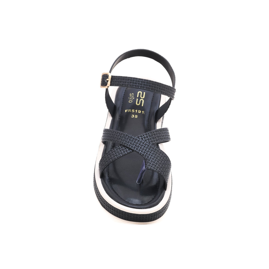 Black Formal Sandal FR5191