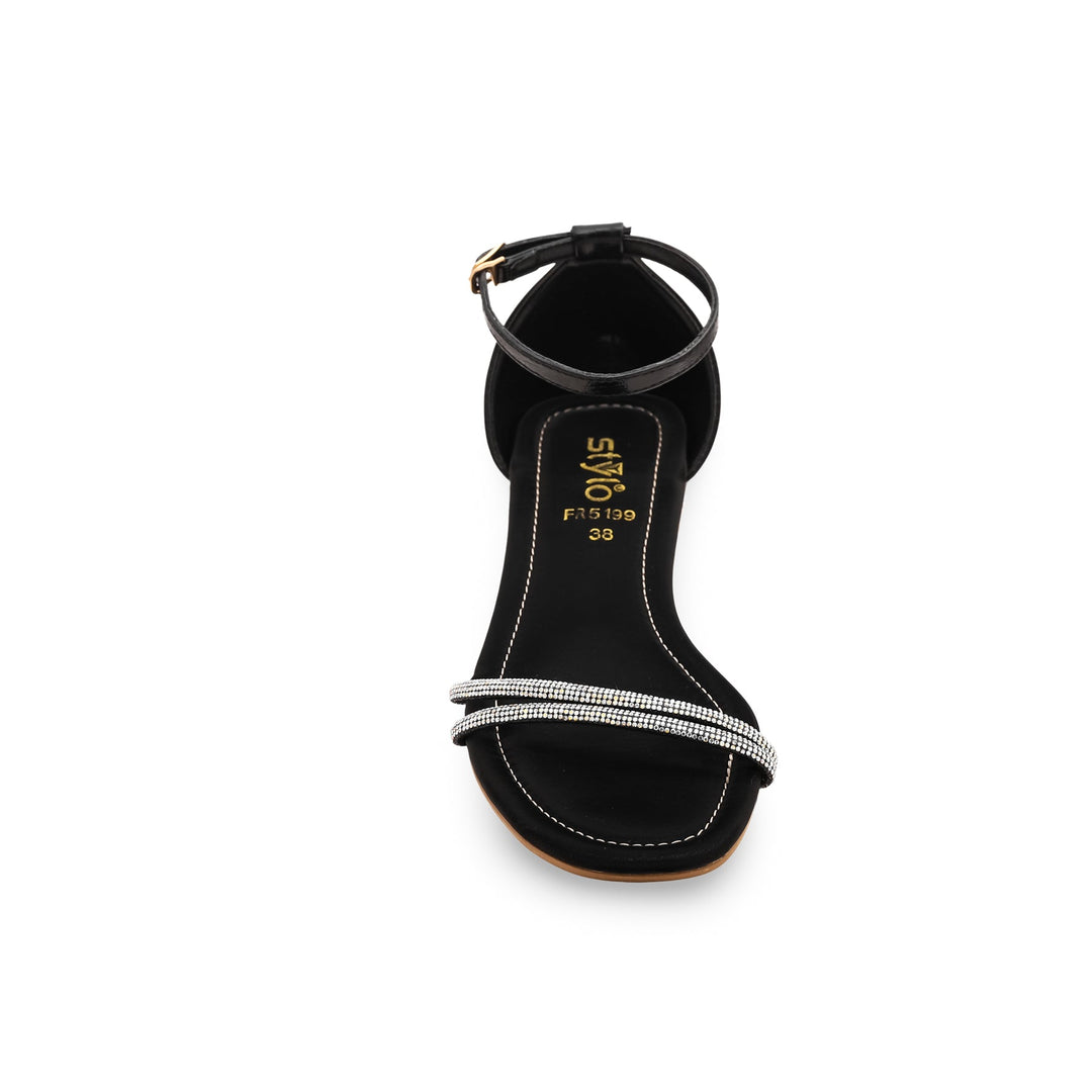 Black Formal Sandal FR5199