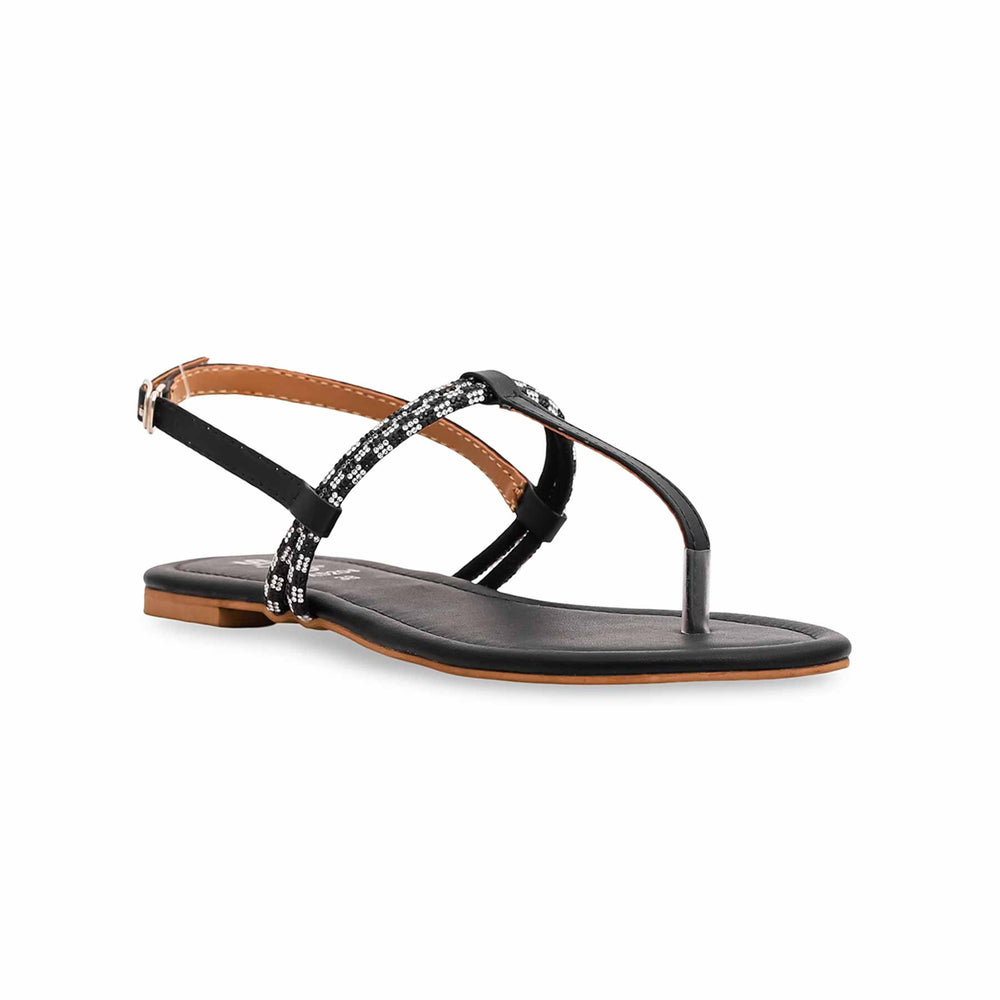 Black Formal Sandal FR5204