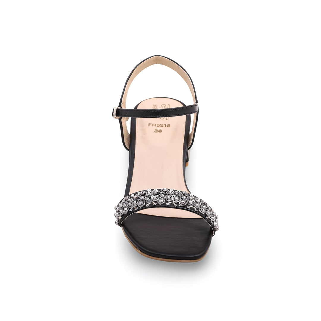 Black Formal Sandal FR5215