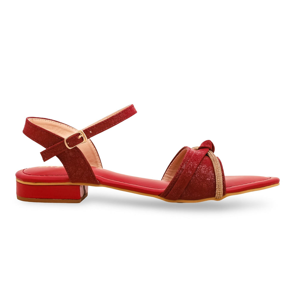 Maroon Formal Sandal FR5276