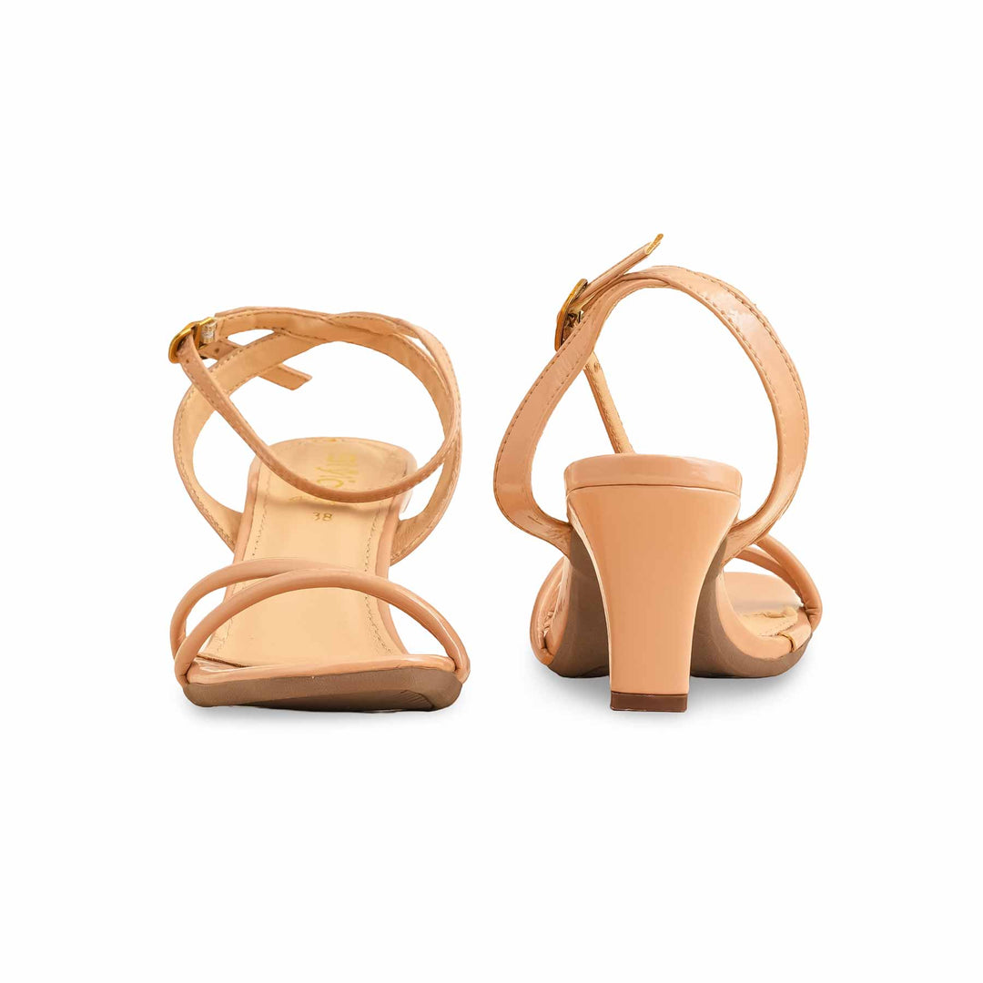 Beige Formal Sandal For Ladies FR5331
