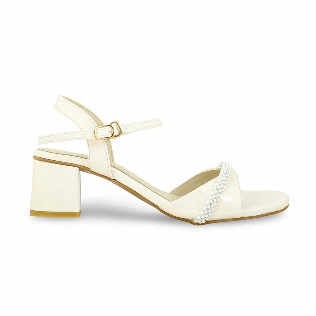 Cream Formal Sandal FR5374