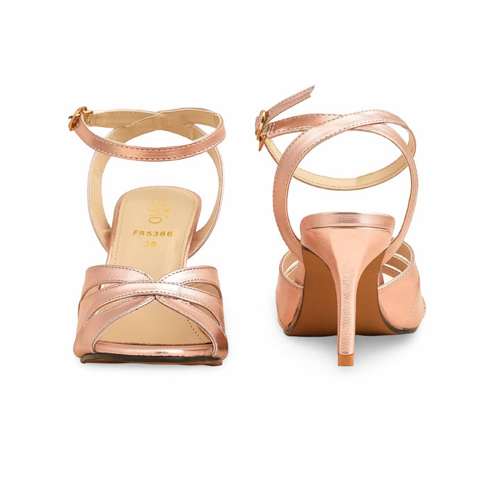 Peach Formal Sandal For Women FR5386