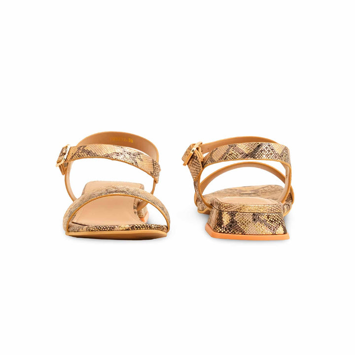 Beige Formal Sandal For Ladies FR5412