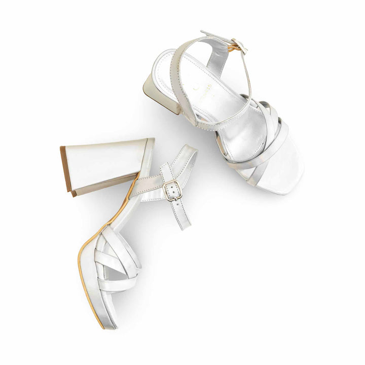 Silver Formal Women Sandal FR5415