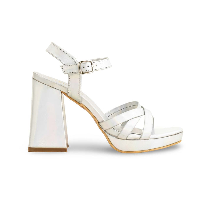 Silver Formal Women Sandal FR5415