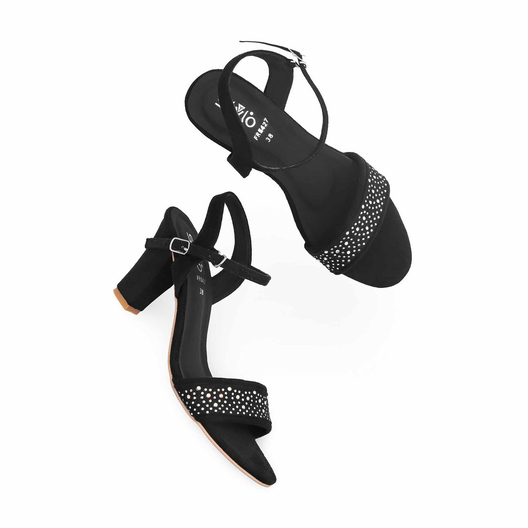 Black Formal Sandal FR5427