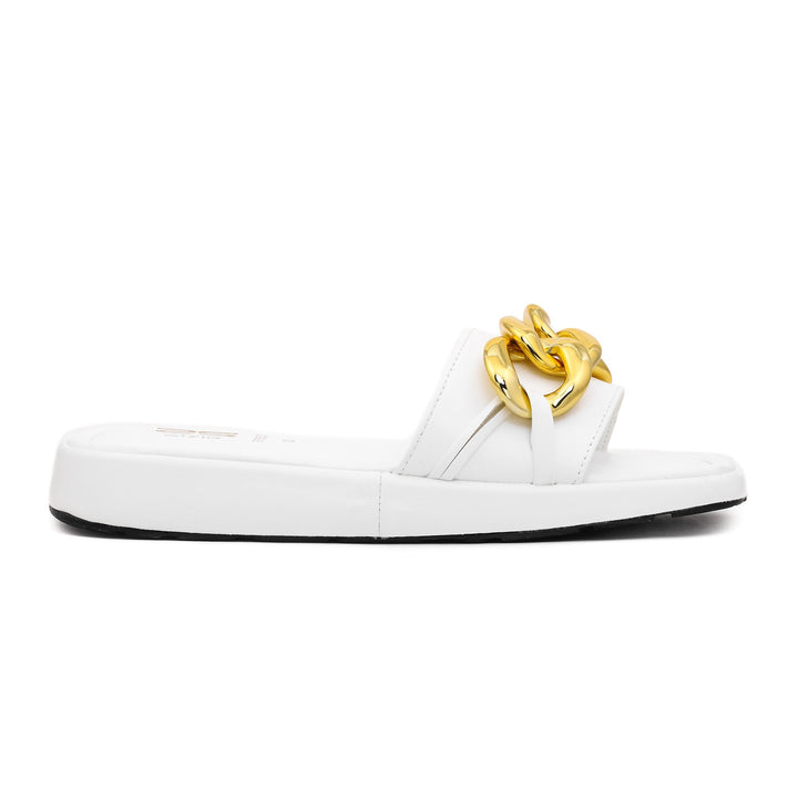 White Formal Slipper FR7857