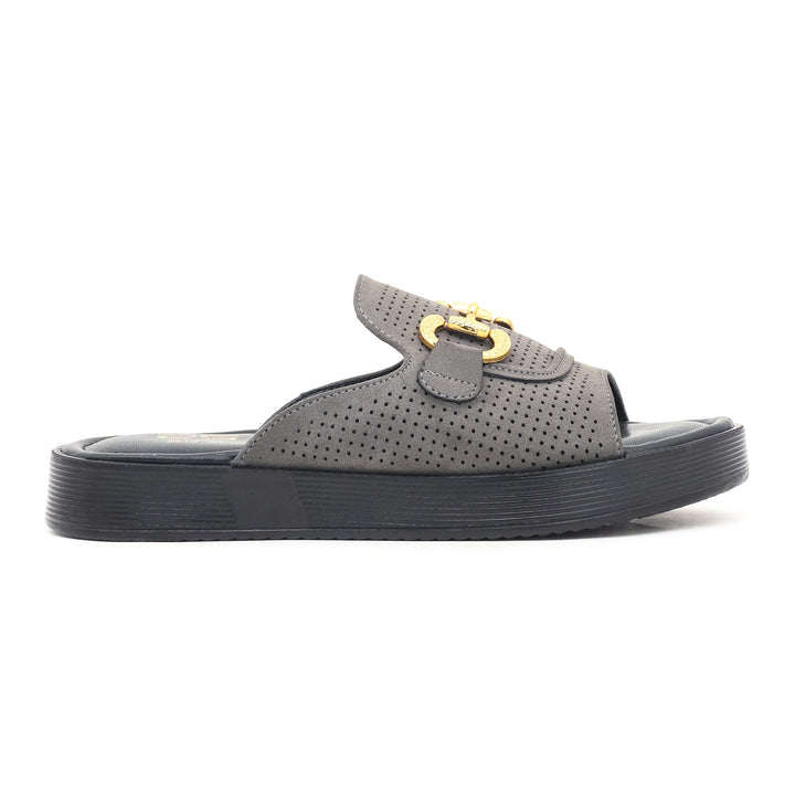 Grey Formal Slipper FR7994