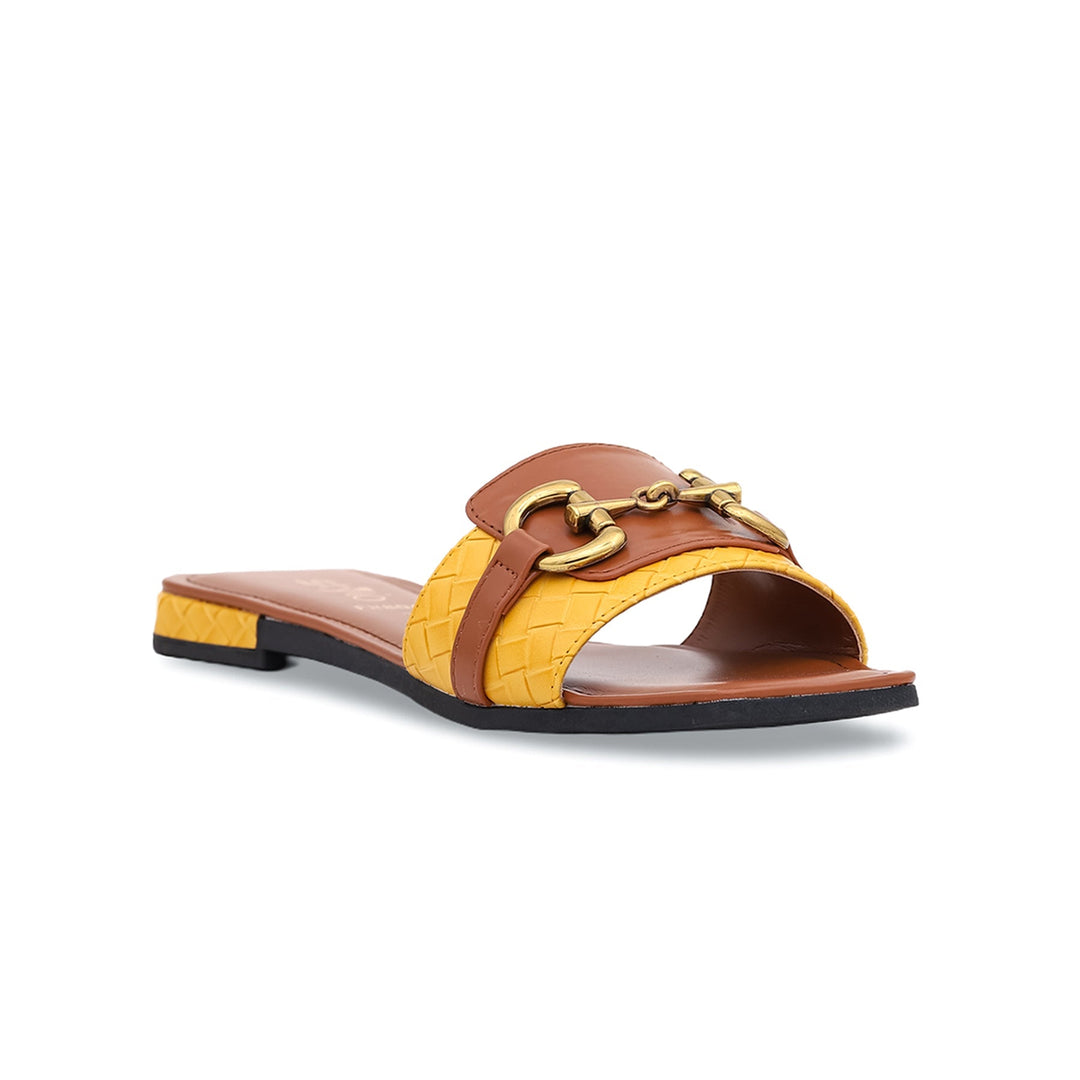 Yellow Formal Slipper FR8049