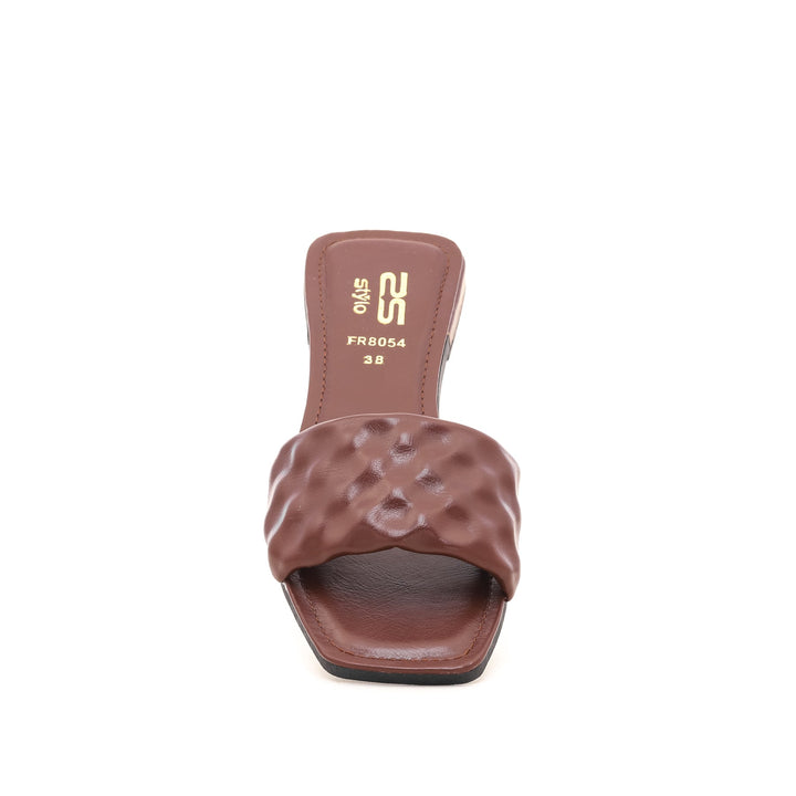 Brown Formal Slipper FR8054