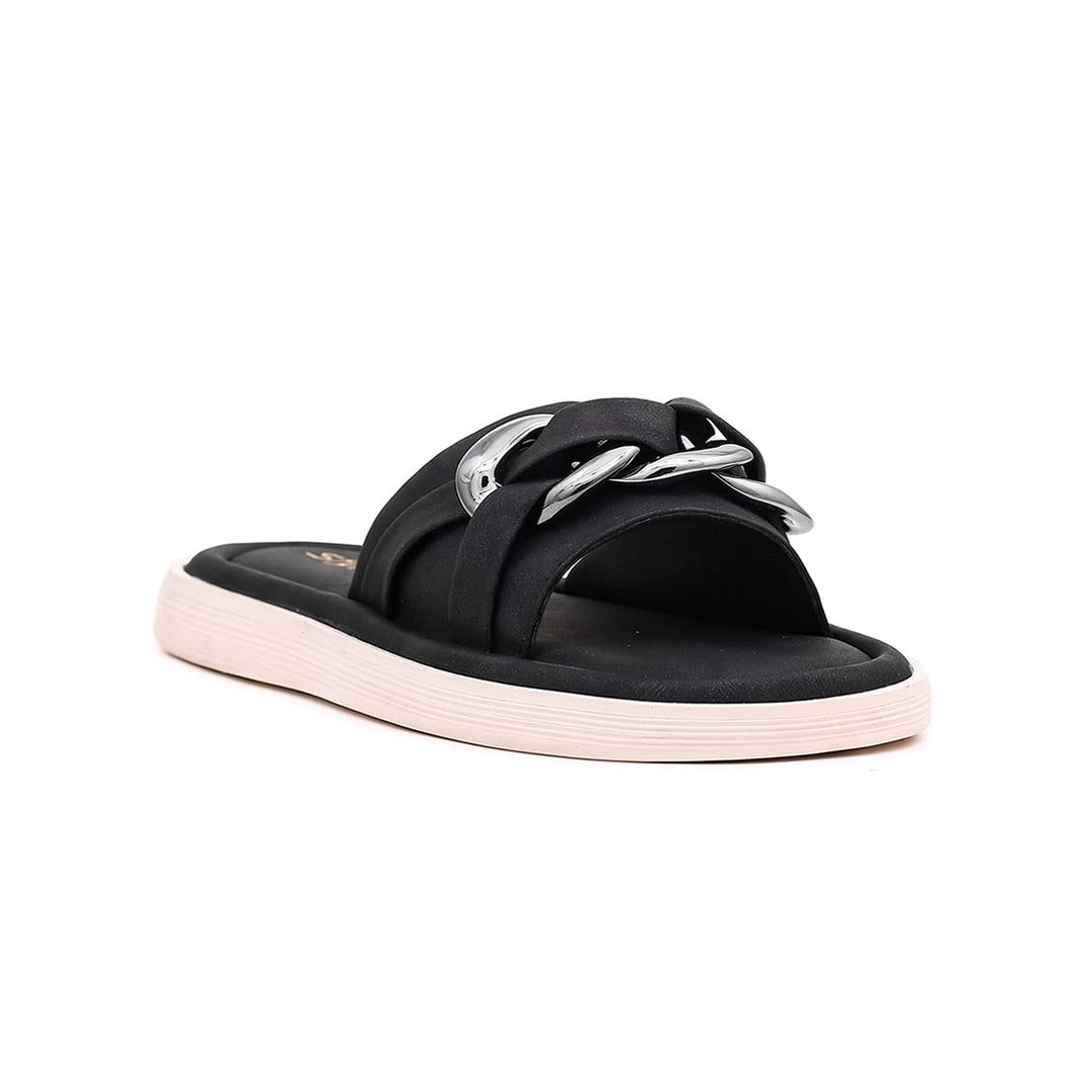 Black Formal Slipper FR8108