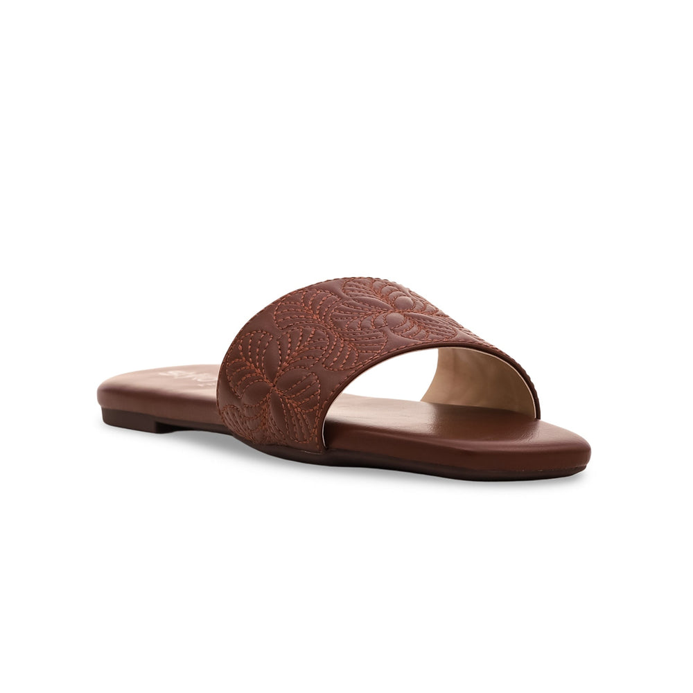 Brown Formal Slipper FR8115