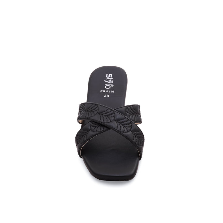 Black Formal Slipper FR8116