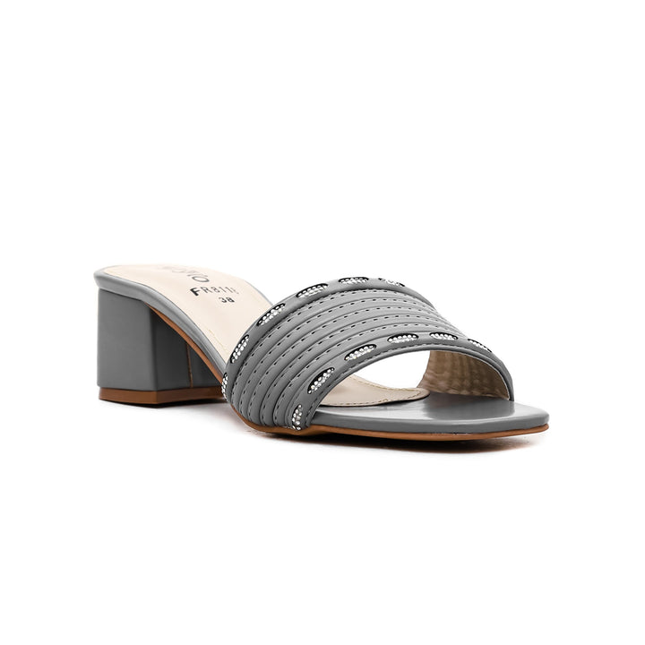 Grey Formal Slipper FR8118