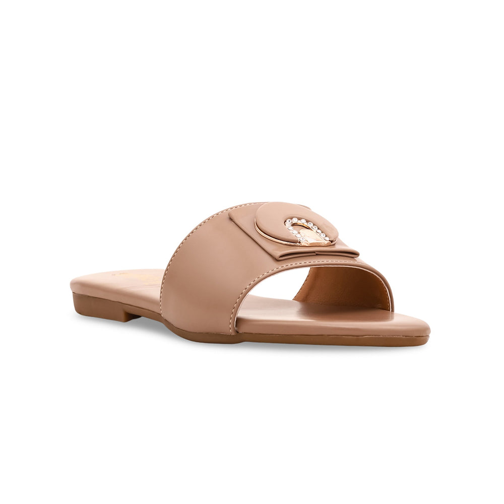 Beige Formal Slipper FR8160