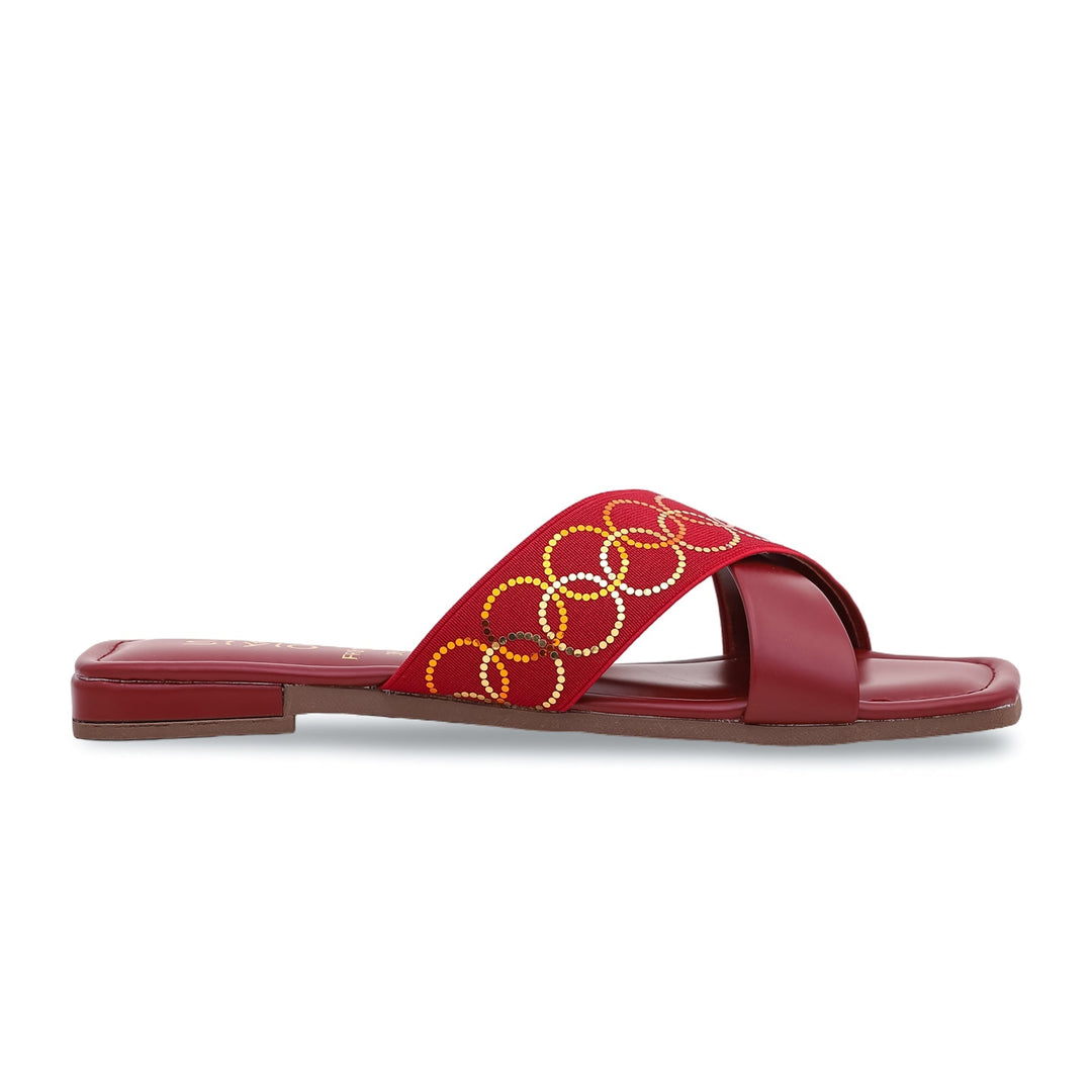 Maroon Formal Slipper FR8184